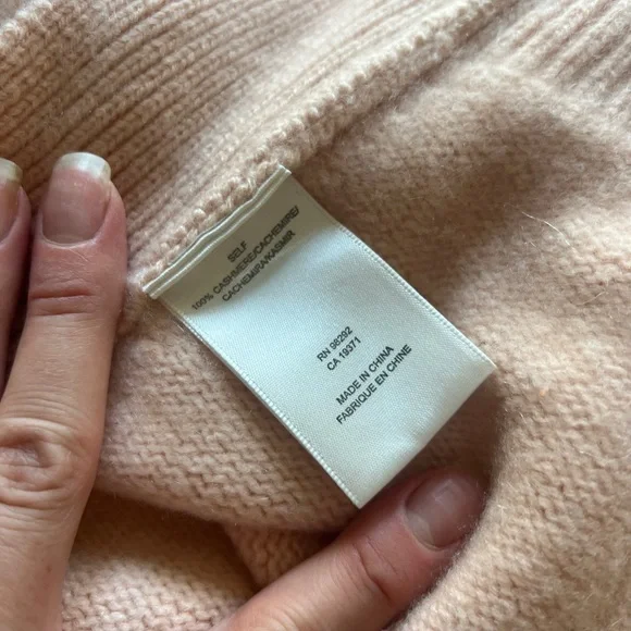 Tibi Cashmere sweater Celine style
